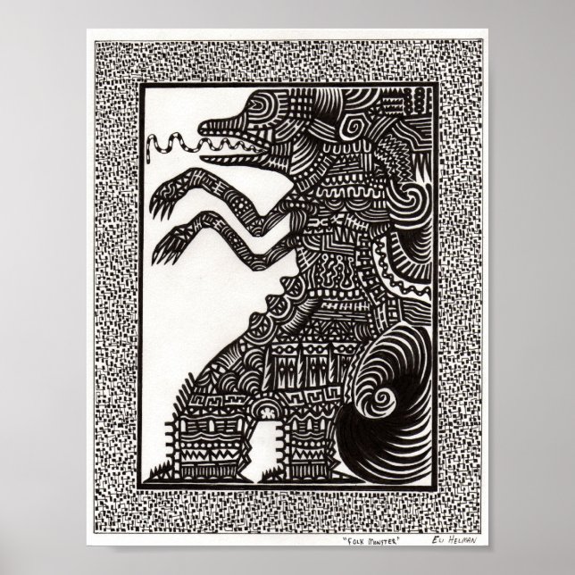 Folk Monster Poster (Front)