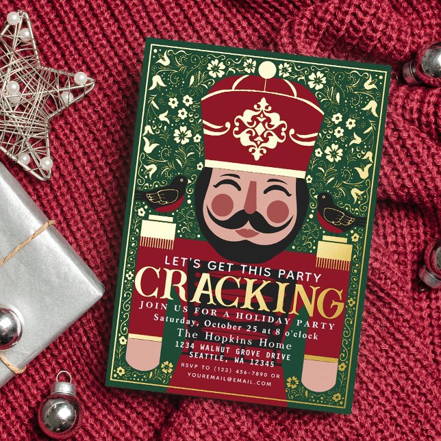 Folk Nutcracker Cracking Christmas Holiday Party  (Creator Uploaded)