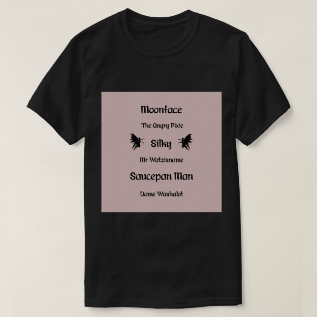Folk of the Faraway Tree Throw Pillow T-Shirt (Design Front)