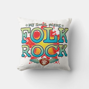 Folk Rock Soul Cushion