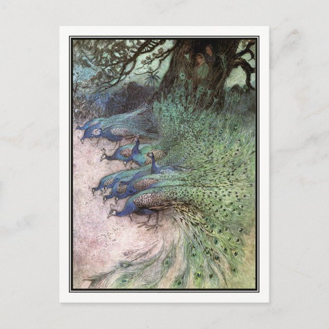 Folk Tales of Bengal by Warwick Goble Postcard (Front)