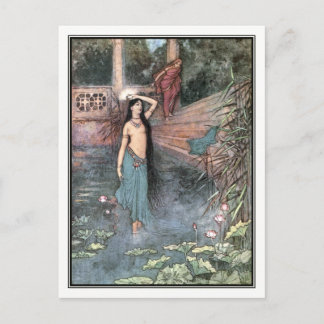 Folk Tales of Bengal by Warwick Goble Postcard