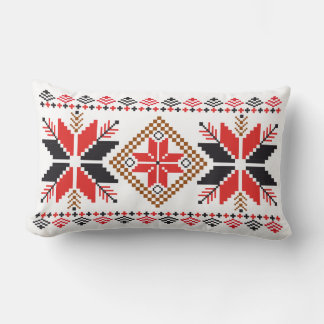 Folk Weave Lumbar Pillow