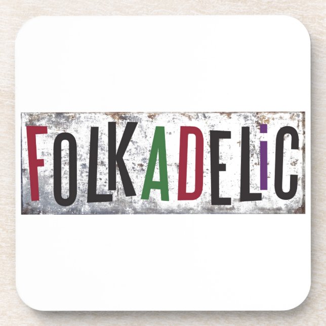 Folkadelic Coaster (Front)
