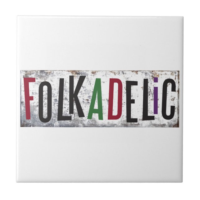 Folkadelic Tile (Front)