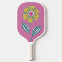 Folklore Flower Pickle Ball Paddle