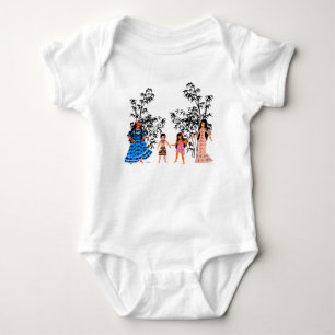 Folklore of French Polynesia Baby Bodysuit