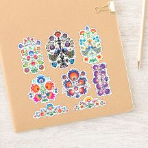 Folklore sticker sheet