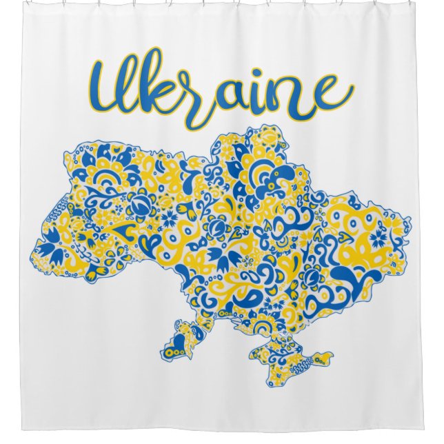 Folkloric pattern and Ukraine typography   (Front)