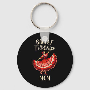 Folklorico Dance Mexican Folklorico Ballet Folklor Keychain