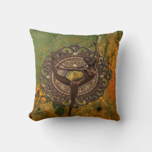 Follies Bergère Paris 1920   Art Deco–Art Nouveau  Throw Pillow