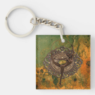 Follies Bergère Paris 1920 Magnet Keychain
