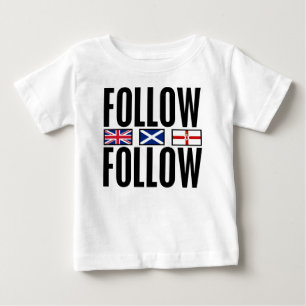 Follow Follow 3 Flags Baby T-Shirt