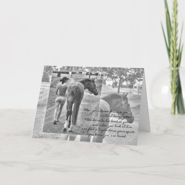 FOLLOW Greeting Card (Front)