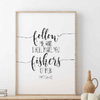Follow Me And I Will Make You Fishers Of Men