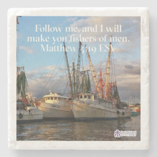 "Follow Me" Inspirational Stone Coaster