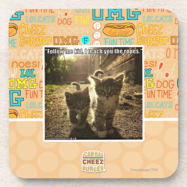 Follow Me Kid Coaster (Front)