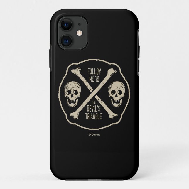 Follow Me To The Devil's Triangle Case-Mate iPhone Case (Back)