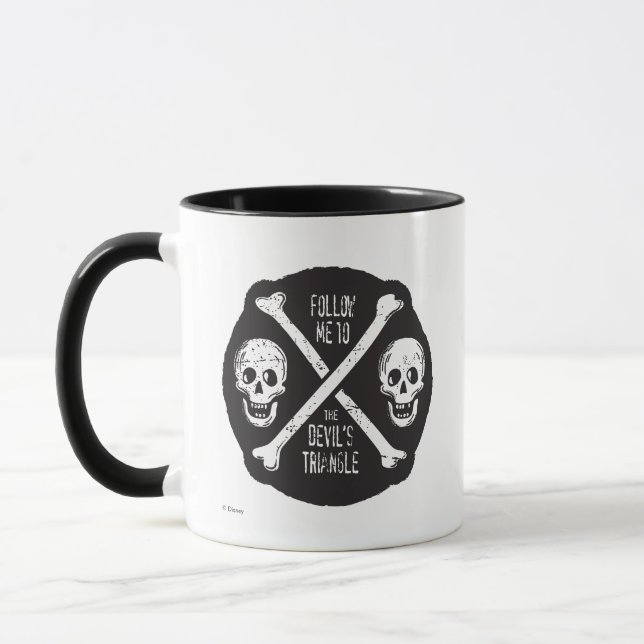 Follow Me To The Devil's Triangle Mug (Left)