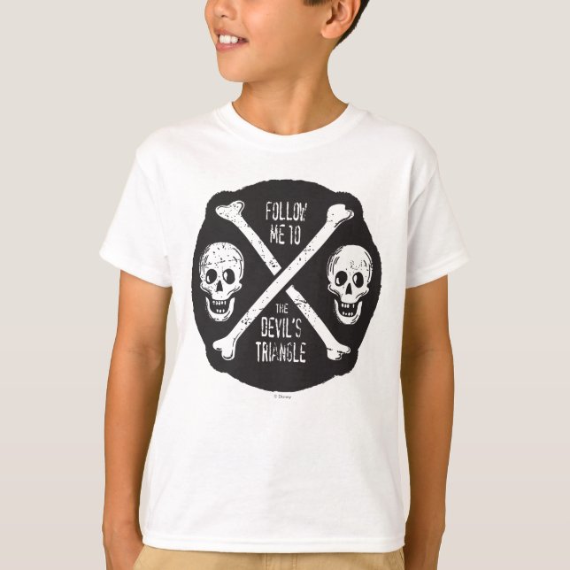 Follow Me To The Devil's Triangle T-Shirt (Front)