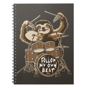 Follow my own beat notebook