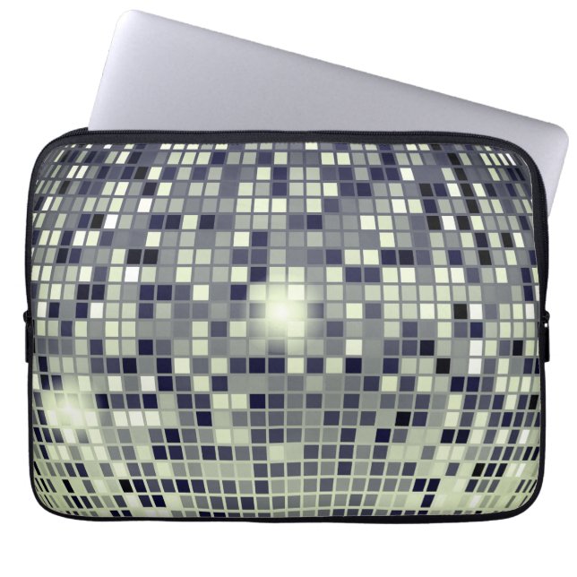 Follow the Call of the Disco Ball Laptop Sleeve (Front)
