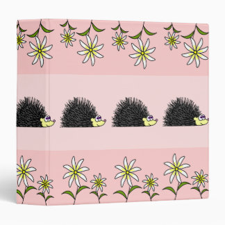 Follow The Leader Cute Hegdehog Binder