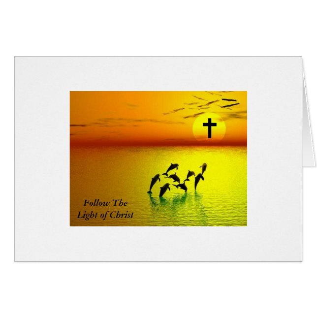 Follow The Light of Christ (Front Horizontal)