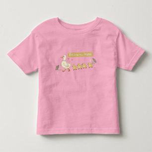 Follow the Mama Cute Duck Family Toddler T-shirt