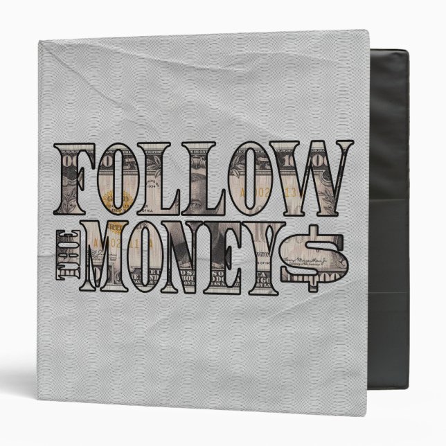 Follow the Money ~ Bill Binder (Front/Inside)