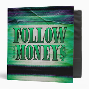 Follow the Money - Grunge Binder