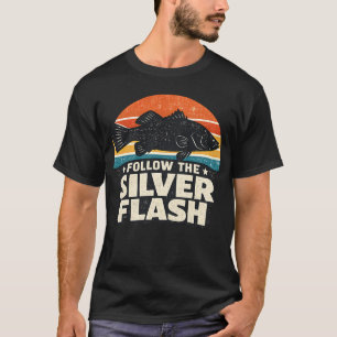 Follow The Silver Flash Fishing Shirt Vintage Angl