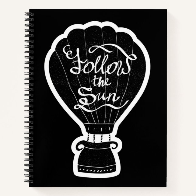 Follow The Sun Notebook (Front)