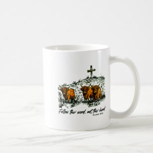 Follow The Word, Not The Herd Isaiah 811-13, Castl Coffee Mug
