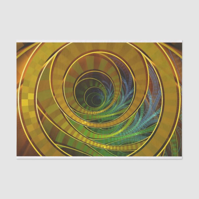 Follow the Yellow-Brick Road Across the Rainbow Tissue Paper (Front)