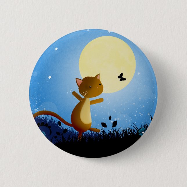 Follow your dreams 2 inch round button (Front)