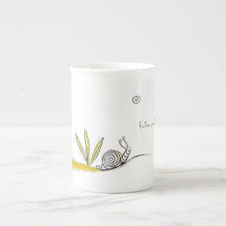 Follow your dreams bone china mug