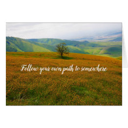 Follow your Dreams card