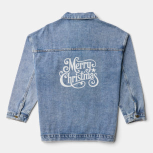 Follow Your Dreams Colourful fun typography Denim  Jacket