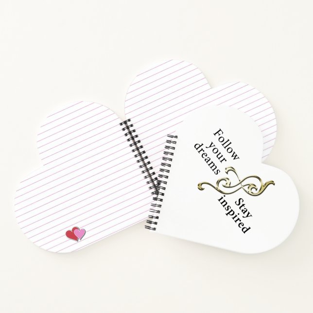 Follow Your Dreams – Inspirational Bracelet for  Notebook (Inside)