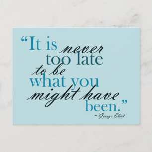 Follow Your Dreams - motivational postcard