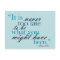 Follow Your Dreams - motivational postcard