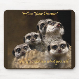 Follow Your Dreams! Mouse Pad