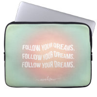 Follow Your Dreams Pastel Gradient Motivational 
