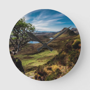 Follow your dreams! round clock