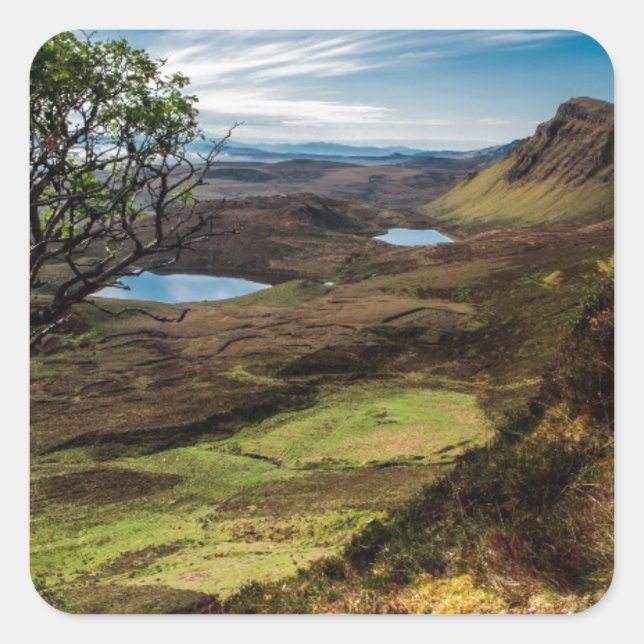 Follow your dreams! square sticker (Front)