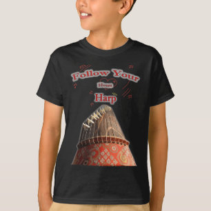 Follow Your Harp Koto Player  T-Shirt