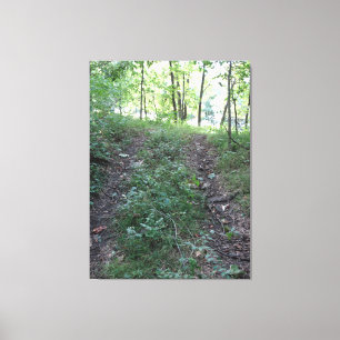 Follow Your Heart Off Road! on a Canvas Print