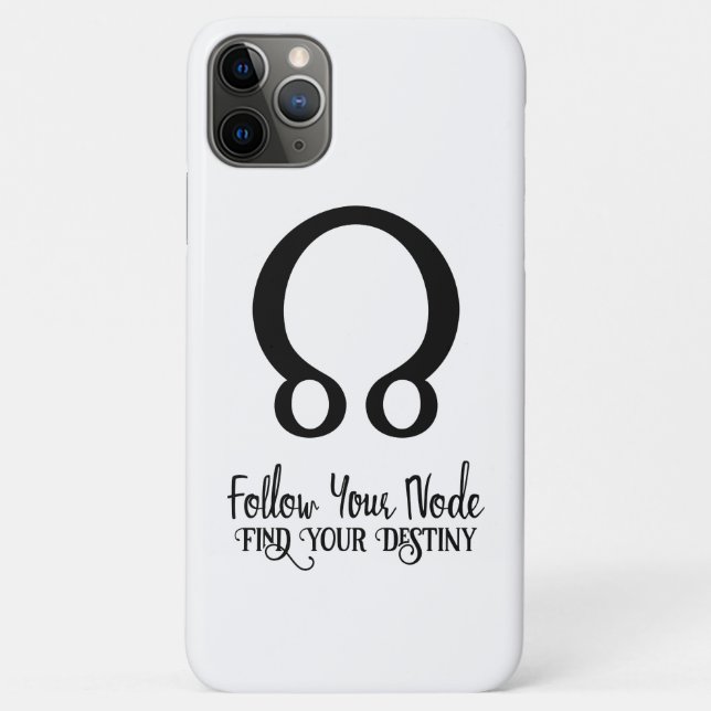 Follow Your Node Find Your Destiny Astrology Case-Mate iPhone Case (Back)