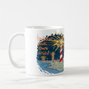 Follow Your Own Light Coffee Mug